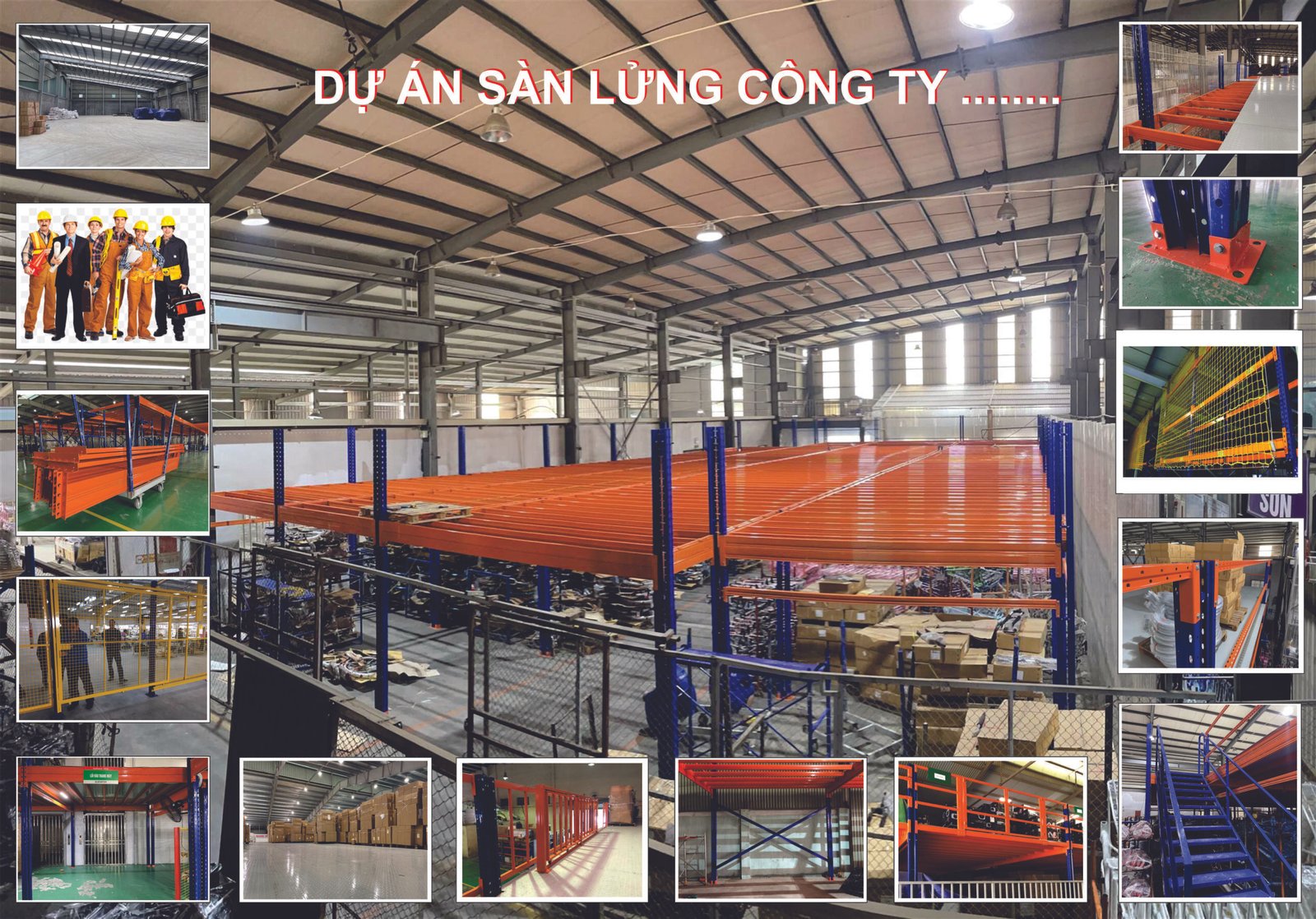 Sàn tầng lửng Mezzanine